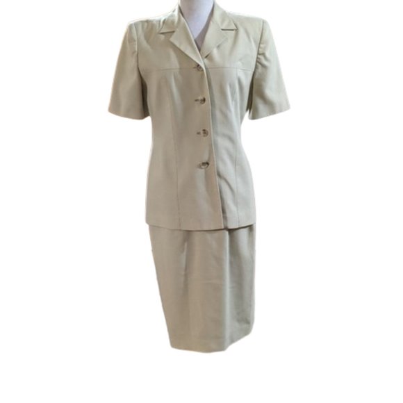Vintage Oleg Cassini 2 PC Spring Suit. 8 - Picture 1 of 7